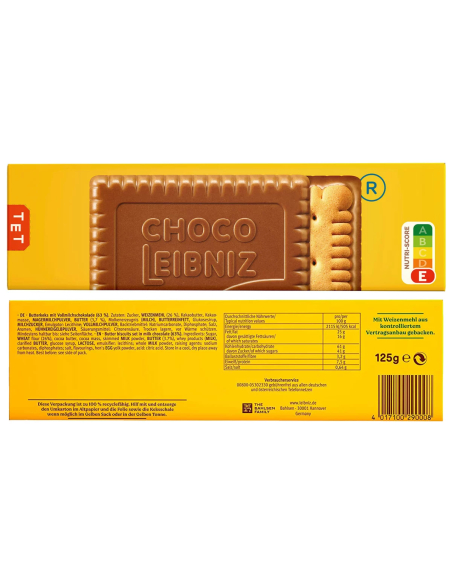 Leibniz Choco Vollmilch 12 x 125g