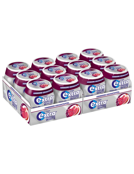 Wrigley´s Extra Professional White Himbeere Granatapfel 12 x 50er