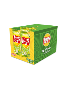 Lays Sour Cream & Onion 9 x 150g 2