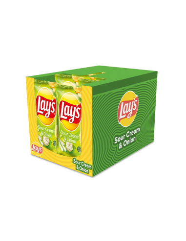 Lays Sour Cream & Onion 9 x 150g