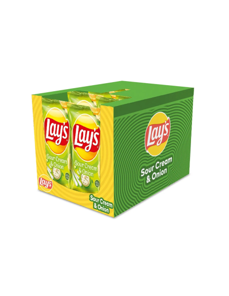 Lays Sour Cream & Onion 9 x 150g