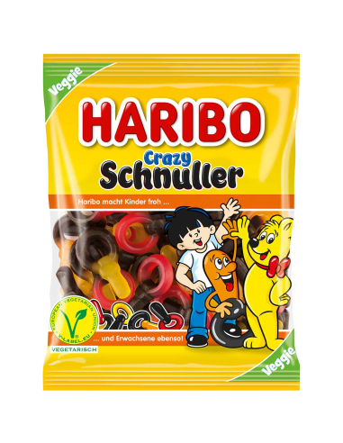 Haribo Crazy Schnuller Vegan 16 x 175g