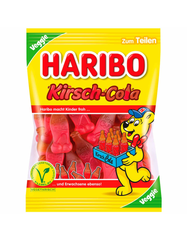 Haribo Kirsch Cola Vegan 17 x 175g