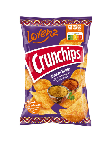 Lorenz Crunchips African Style 10 x 150g