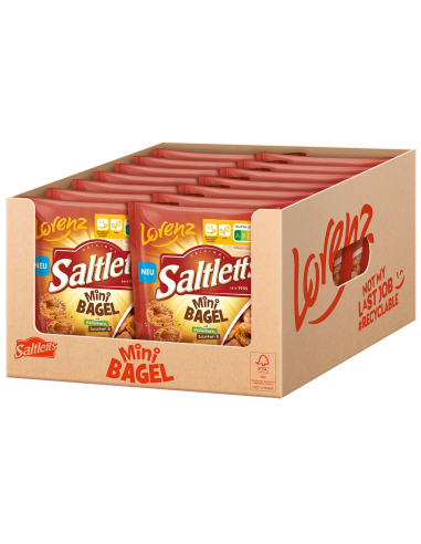 Lorenz Saltletts Mini Bagel 14 x 100g
