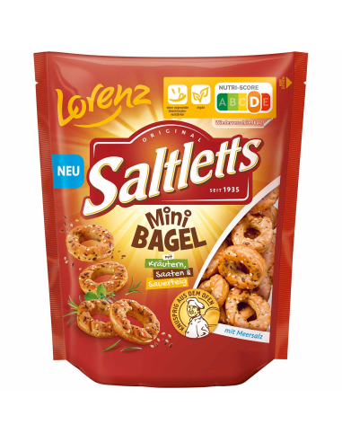 Lorenz Saltletts Mini Bagel 14 x 100g