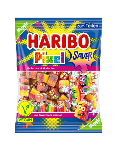 Haribo Pixel Sauer Vegan 18 x 160g