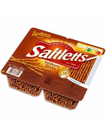 Lorenz Saltletts Sticks Vollkorn 8 x 175g