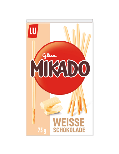 Mikado Weiße Schokolade 24 x 75g