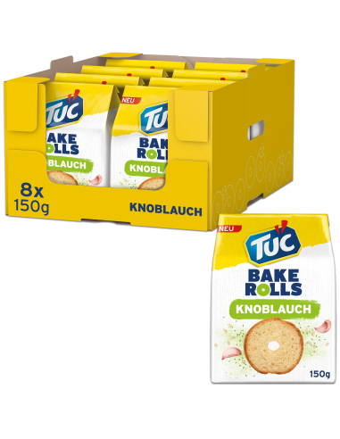 Tuc Bake Rolls Knoblauch 8 x 150g