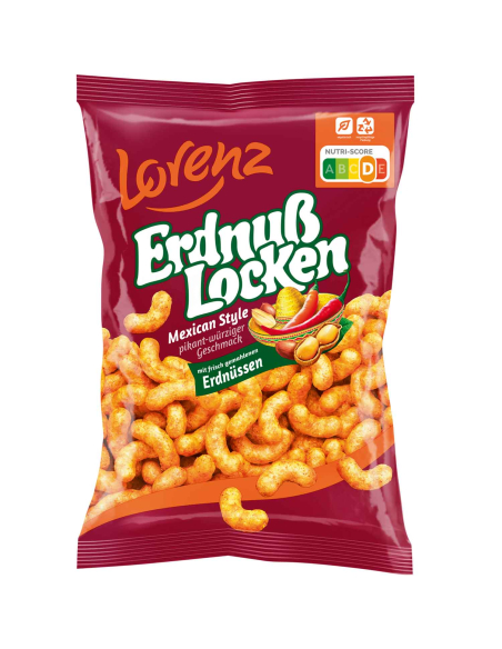 Lorenz Erdnußlocken Mexican Style 11 x 175g