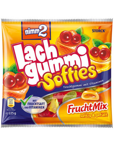 Nimm 2 Lachgummi Softies Fruchtmix 18 x 225g