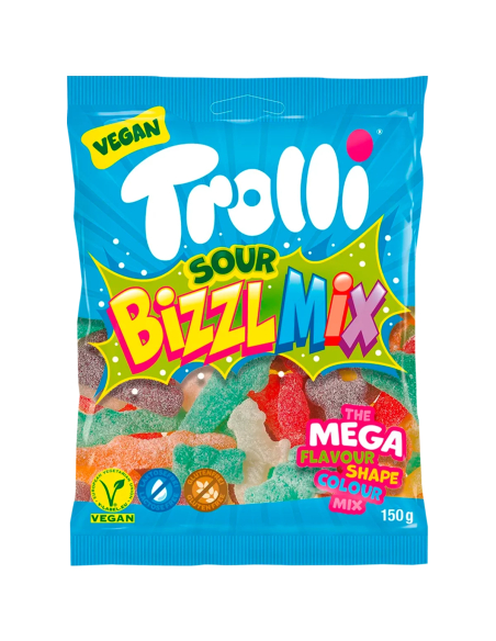Trolli Sour Bizzl Mix Vegan 21 x 150g