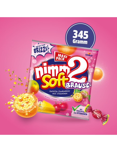 Nimm 2 Soft Brause 18 x 345g