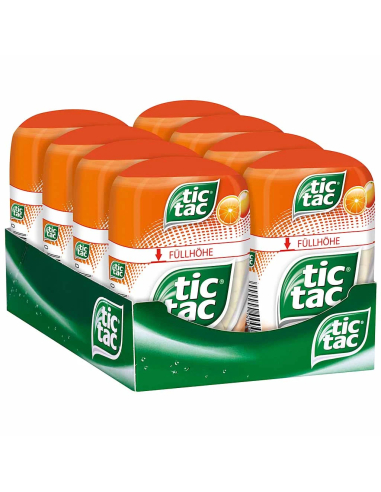 Tic Tac Big Pack Fresh Orange 8 x 98g