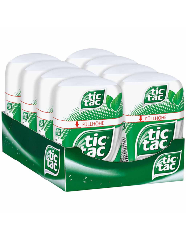 Tic Tac Big Pack Fresh Mint 8 x 98g