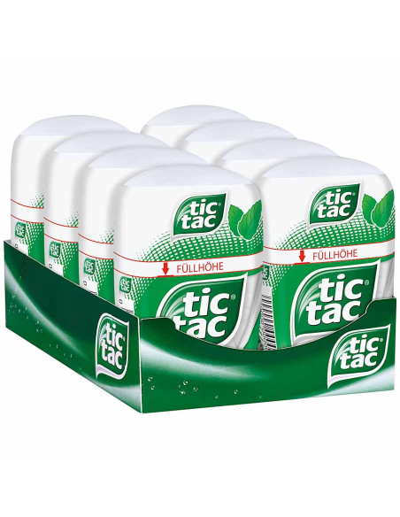 Tic Tac Big Pack Fresh Mint 8 x 98g