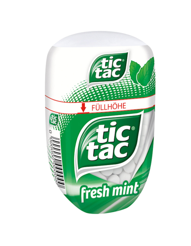 Tic Tac Big Pack Fresh Mint 8 x 98g