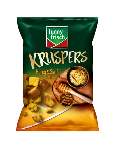 Funny-Frisch Kruspers Honig & Senf 10 x 120g