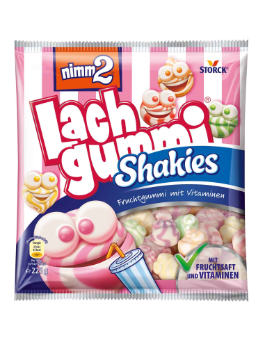 Nimm 2 Lachgummi Shakies 12 x 225g