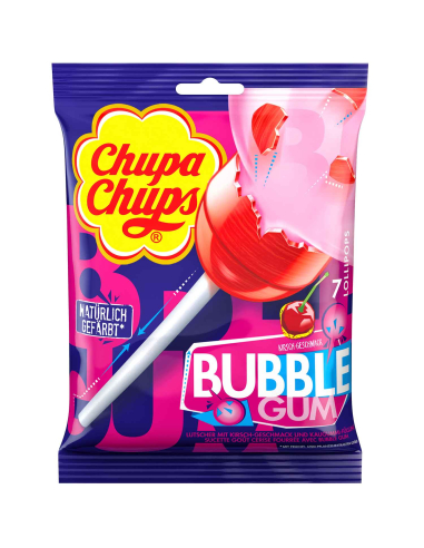 Chupa Chups Bubble Gum 12 x 7er 126g