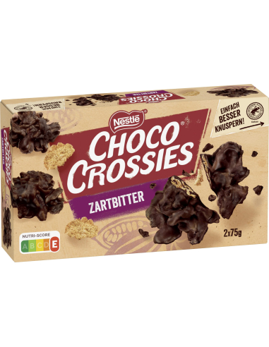 Nestlé Choco Crossies Zartbitter 9 x 150g