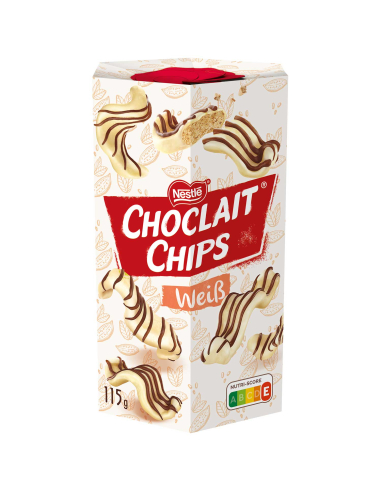 Nestlé Choclait Chips Weiß 15 x 115g