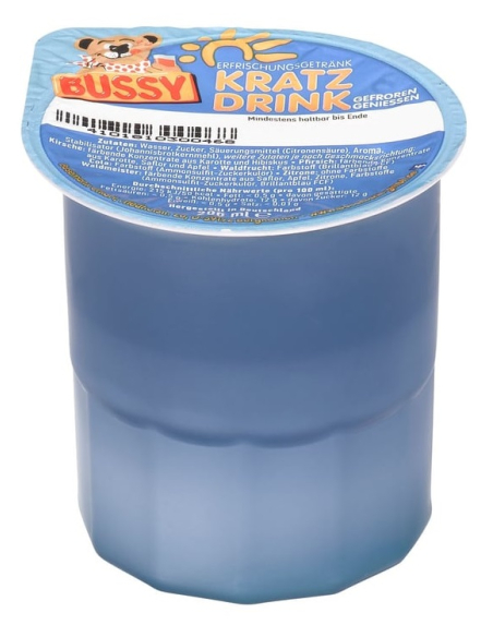 Bussy Mix Kratz Trinkbecher Wassereis Waldfrucht 40 x 200ml