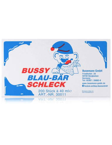 Bussy Mix Schleckdrinks Wassereis Waldbeere 200...
