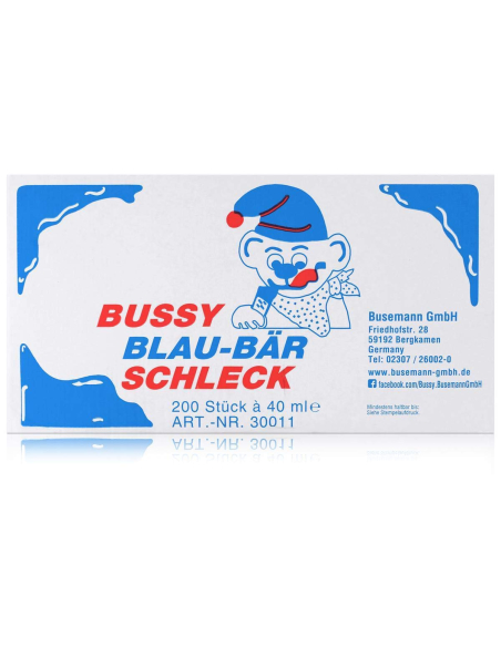 Bussy Mix Schleckdrinks Wassereis Waldbeere 200 x 40ml