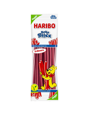 Haribo Balla Stixx Erdbeere Vegan 15 x 200g