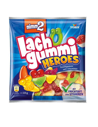 Nimm 2 Lachgummi Heroes 18 x 225g