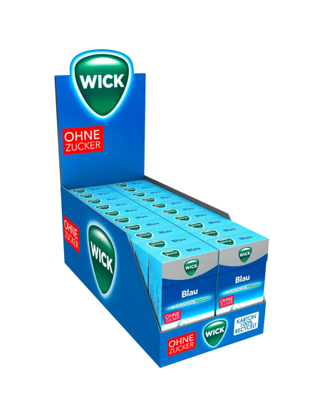 Wick Blau Menthol 20 x 46g