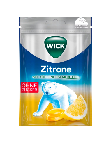 Wick Zitrone Menthol 20 x 72g