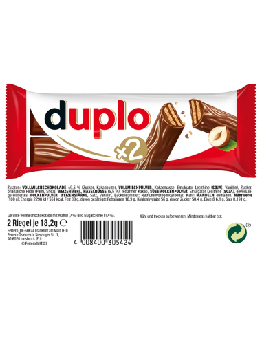 Duplo Schokoriegel 24 x 2er 36,4g