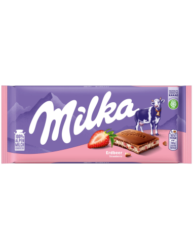 Milka Erdbeer 22 x 100g