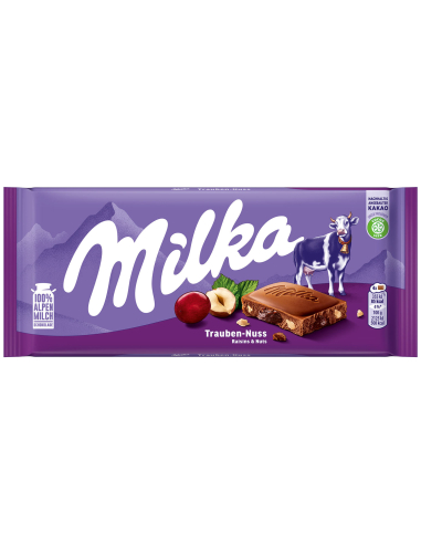 Milka Trauben Nuss 22 x 100g