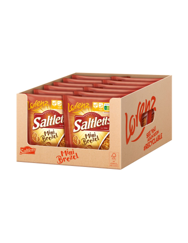 Lorenz Saltletts Mini Brezel 12 x 150g