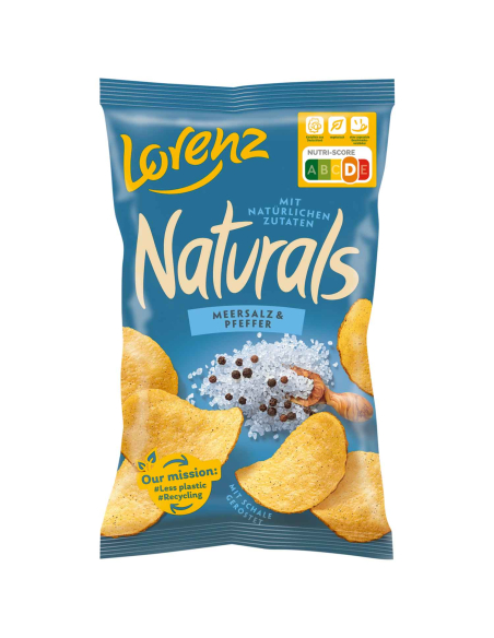 Lorenz Naturals Meersalz & Pfeffer 12 x 95g