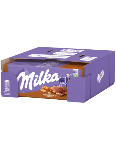 Milka Erdnuss Crisp 24 x 90g