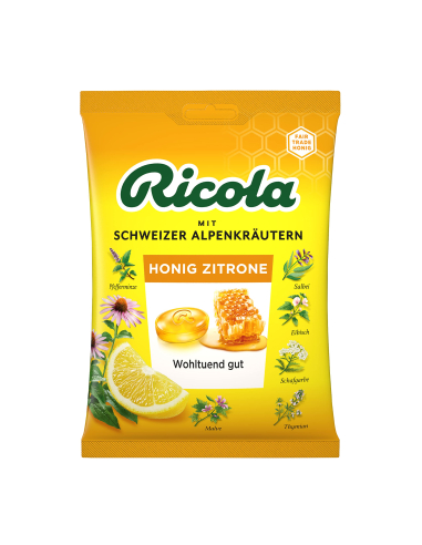 Ricola Honig Zitrone 18 x 75g