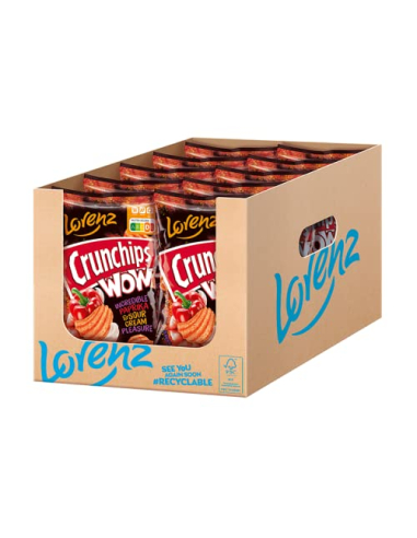 Lorenz Crunchips Wow Paprika 10 x 110g
