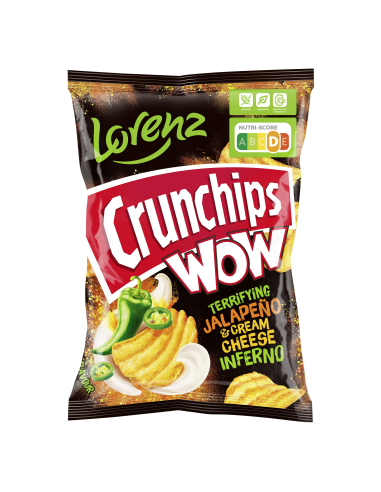 Lorenz Crunchips Wow Jalapeno 10 x 110g