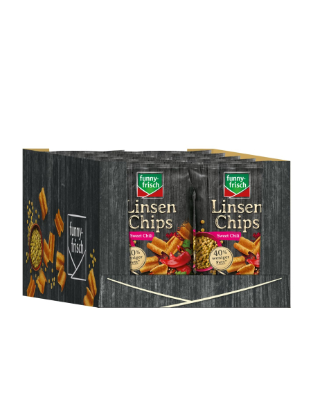 Funny-Frisch Linsenchips Paprika 12 x 90g