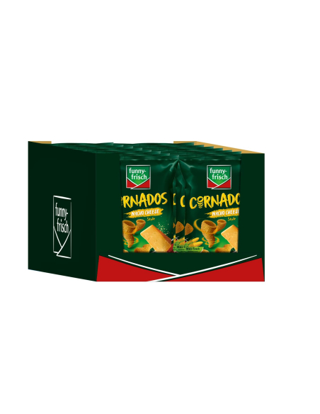 Funny-Frisch Cornados Nacho Cheese 16 x 80g