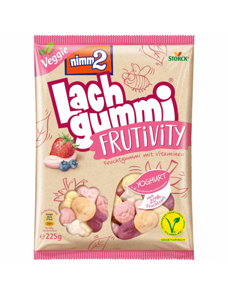 Nimm 2 Lachgummi Frutivity Yoghurt 10 x 225g