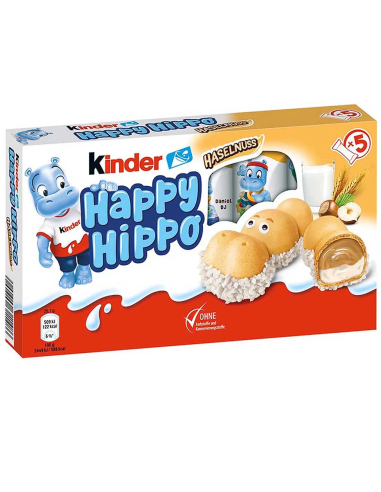 Kinder Happy Hippo Haselnuss 10 x 5er 103,5g