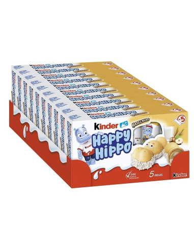 Kinder Happy Hippo Haselnuss 10 x 5er 103,5g