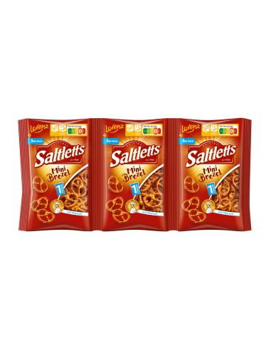 Lorenz Saltletts Mini Brezel 9 x 3er 40g