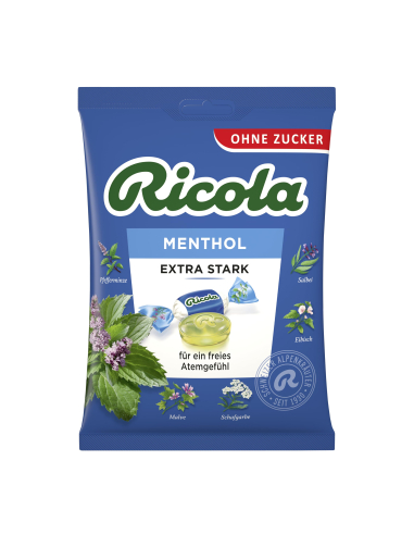 Ricola Kräuter Menthol Extra Stark 18 x 75g